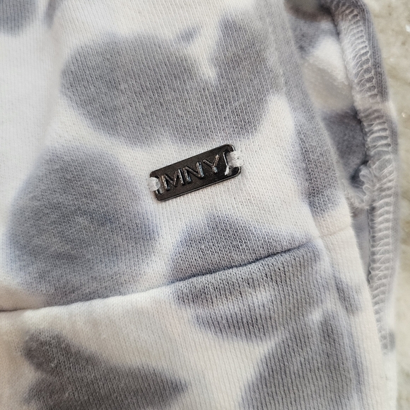 Marc New York Performance Tie-Dye Hoodie Women’s Large Gray White Pullover - Picture 4 of 11